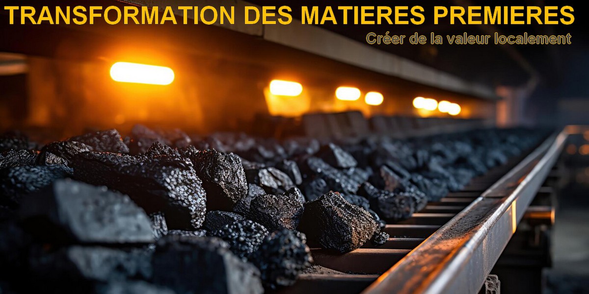 Transformation des matières premières